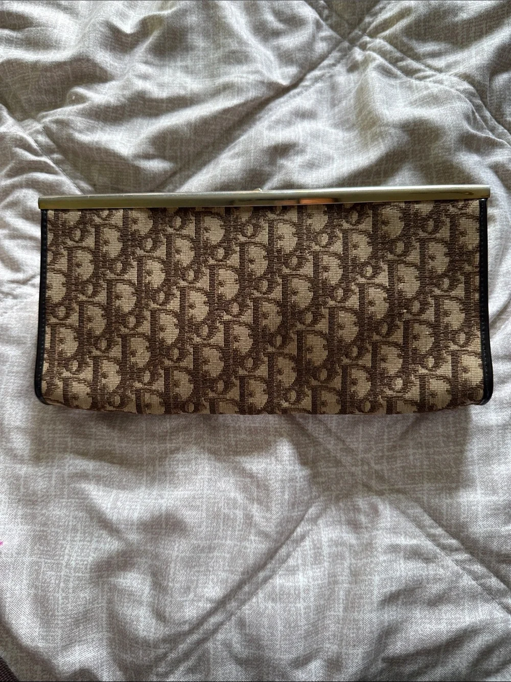 Christian Dior vintage clutch bag.